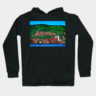 Heidelberg Castle and Old Bridge Hoodie